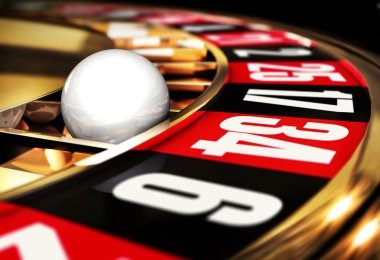 Roulette betting layout and live wheel Roulette wheel with betting interface